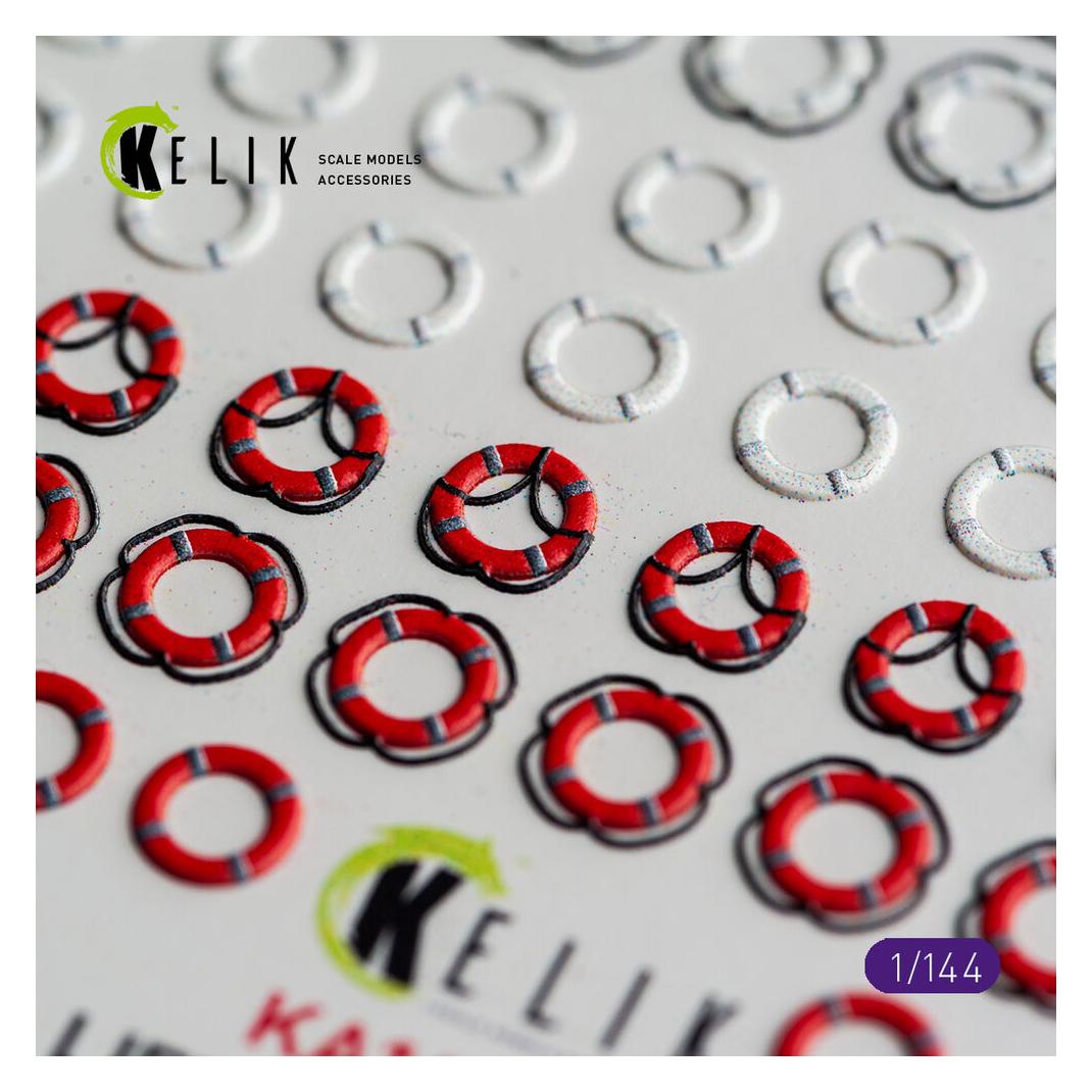 Kelik LIFEBUOYS - 3D Decal for models (KA144001)