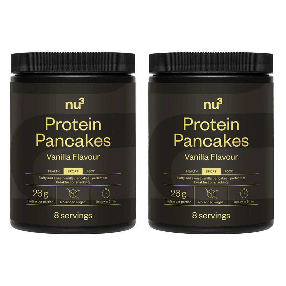 nu3 Protein Pancake Mix Doppelpack 2x400 g Pulver