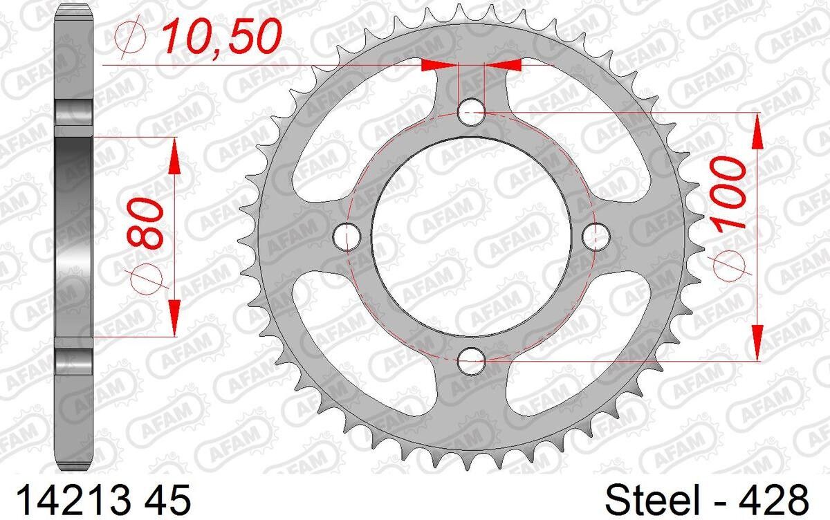 AFAM 14213-45 Chain Sprocket
