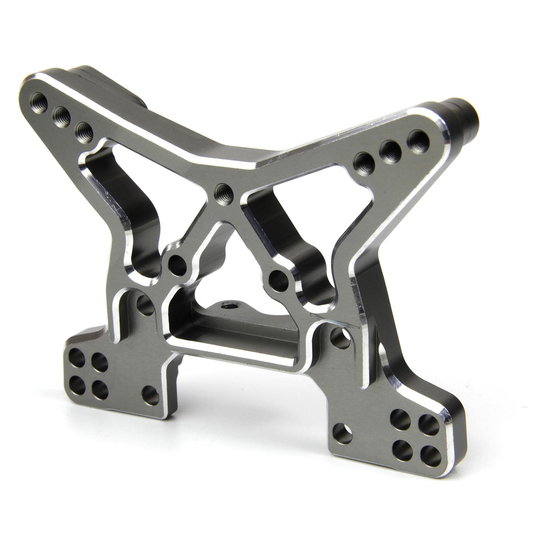 Maverick Aluminium Stossdämpferbrücke vorne (grau) (MV150664)