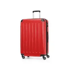 Alex - Koffer Hartschale Rot glänzend, TSA, 75 cm, 119 Liter