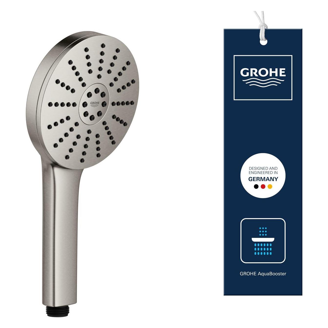 Grohe Vitalio Joy+ 120 III Handbrs WS7 (3 Strahlarten, 6.30 l/min) (134863DC00)