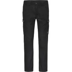 James & Nicholson Herren Workwear Cargo Pants Cargohose JN877 black 28