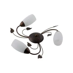 Globo Lighting Deckenleuchte   ¦ braun Ø: 50.0