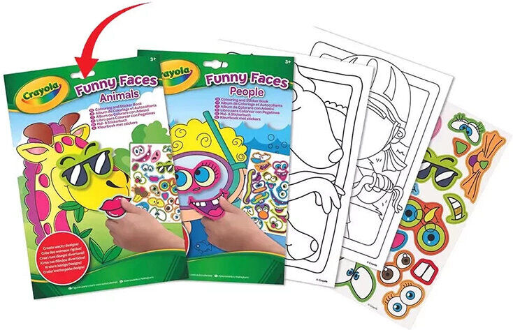BRINQUEDO CRAYOLA FOLHAS COLUNA FUNNYF