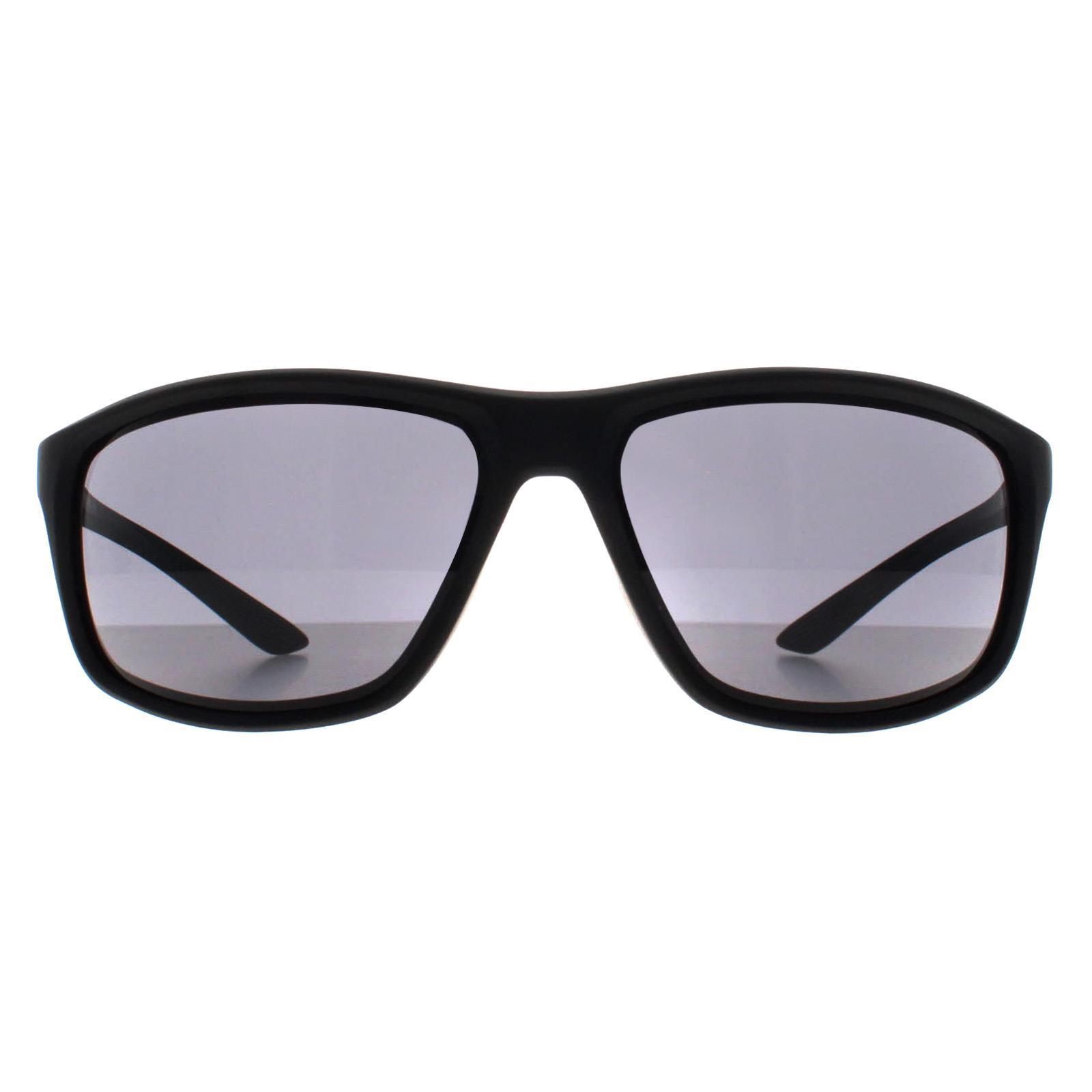 Nike Adrenaline EV11G 001 mattschwarze graue Sonnenbrille