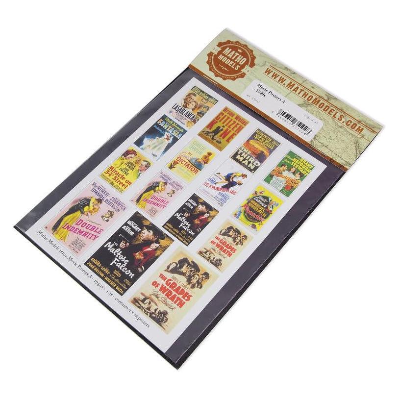 Matho Models Movie Posters A - 1940s (35102)
