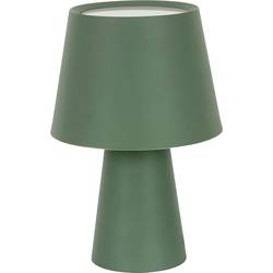 Lucci Harris 26960949 Tischlampe E27 Grün