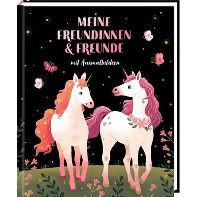 Freundebuch: Einhorn - Meine Freundinnen & Freunde, Gebundene Ausgabe von , Coppenrath Verlag GmbH & Co. KG