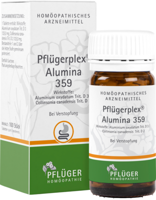 Homöopathisches Laboratorium Alexander Pflüger GmbH & Co. KG PFLÜGERPLEX Alumina 359 Tabletten 100 St 04464110