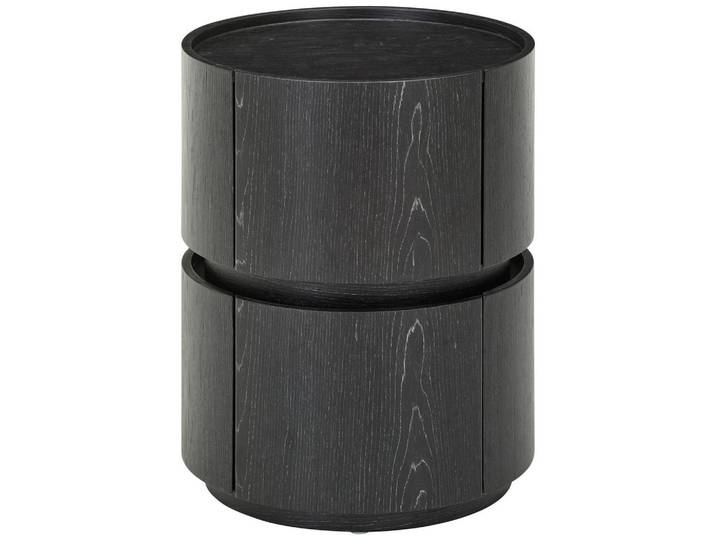Novel Nachtschrank, Schwarz, 2 Schublade(n) Schubladen, 40x50x40 cm, Schlafzimmer, Nachttische