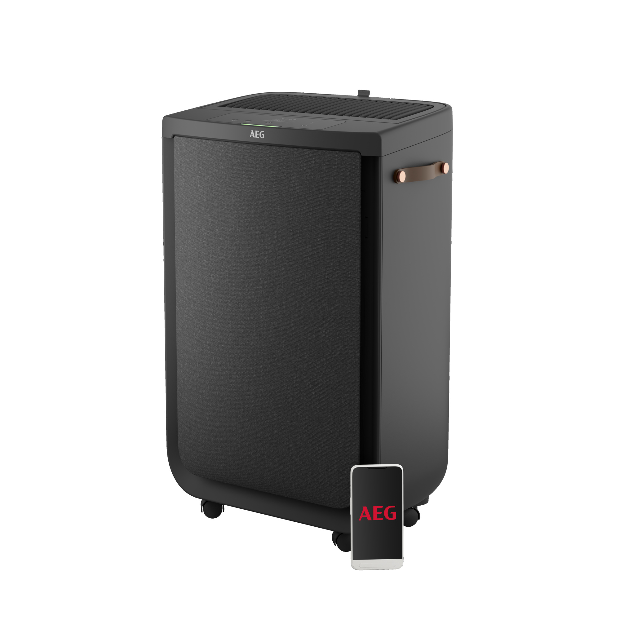 AEG Luftreiniger Pure 7000 / für bis zu 70 m²/168 m³ / Farbe: Dark Grey APU72771DG Dark Grey