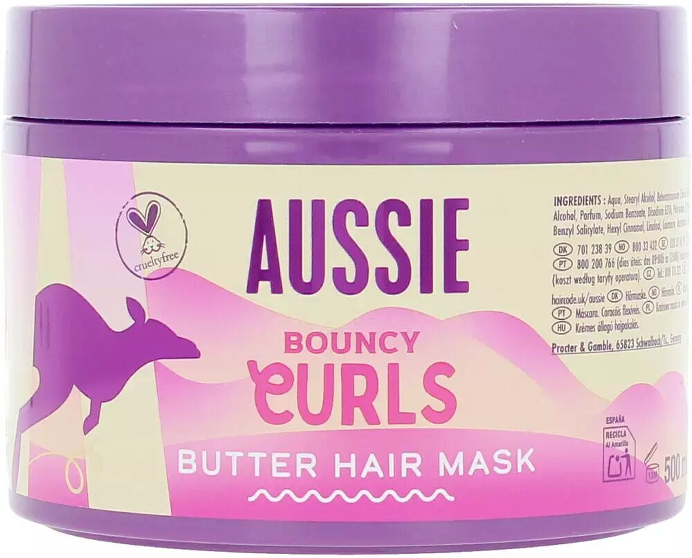 Aussie Bouncy Curls Butter Hair Mask 500 ml