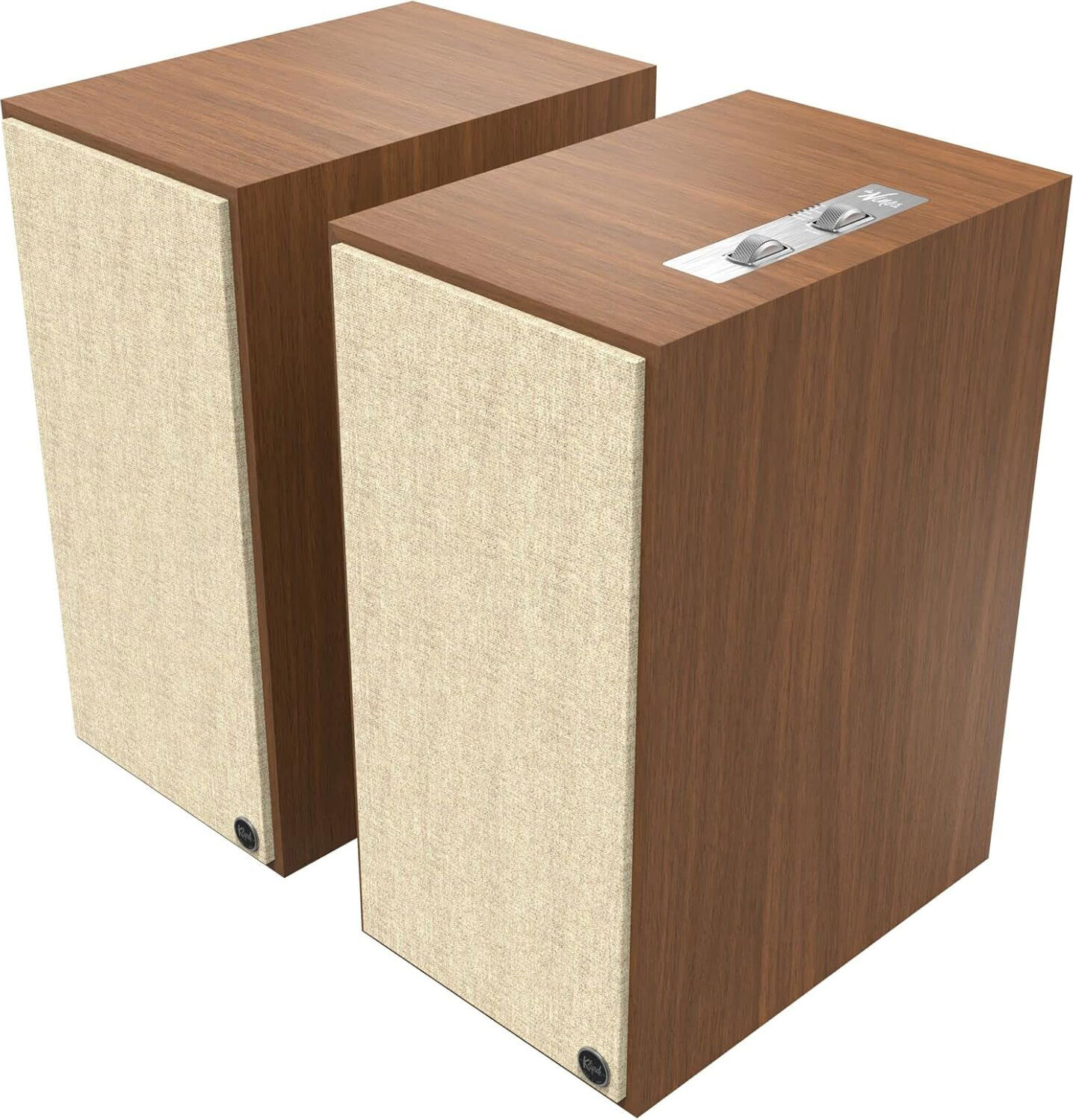 Klipsch The Nines, 2-Wege, 2.0 Kanäle, Verkabelt & Kabellos, 240 W, 34 - 25000 Hz, Walnuss