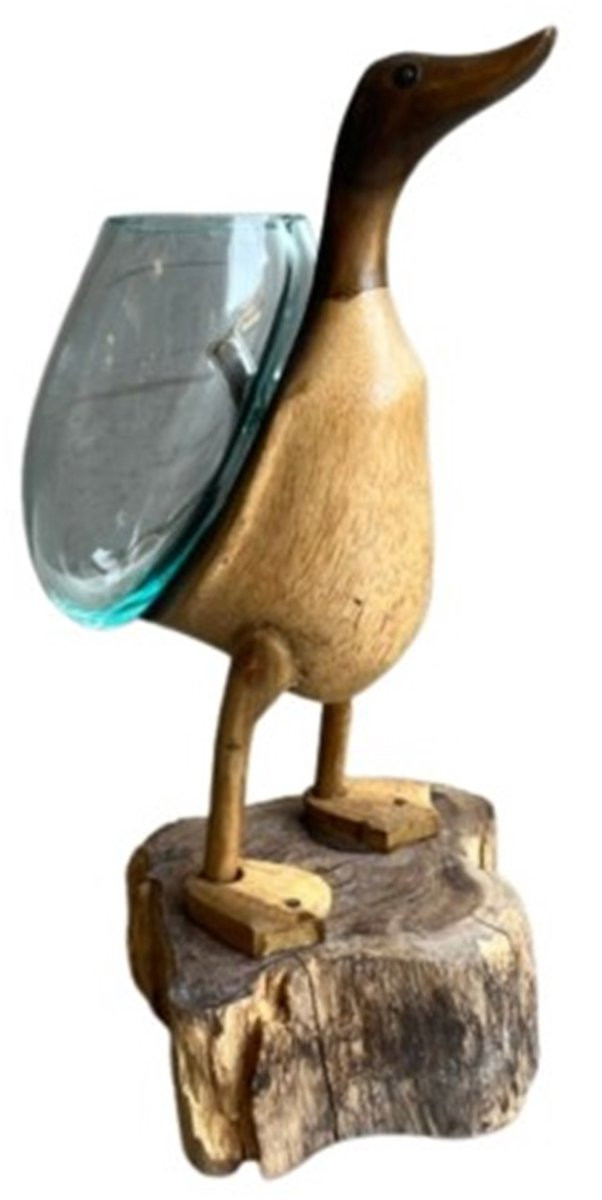 Duck deco ST tabletop decoratie 20 cm
