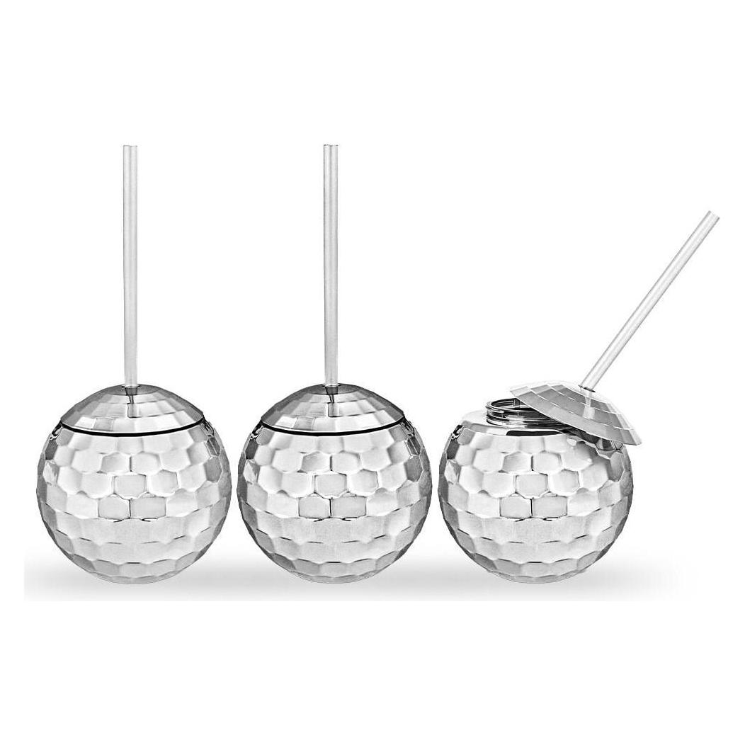 Mikamax Disco Ball Cups - Set of 3 (10.50 cm) (05160)