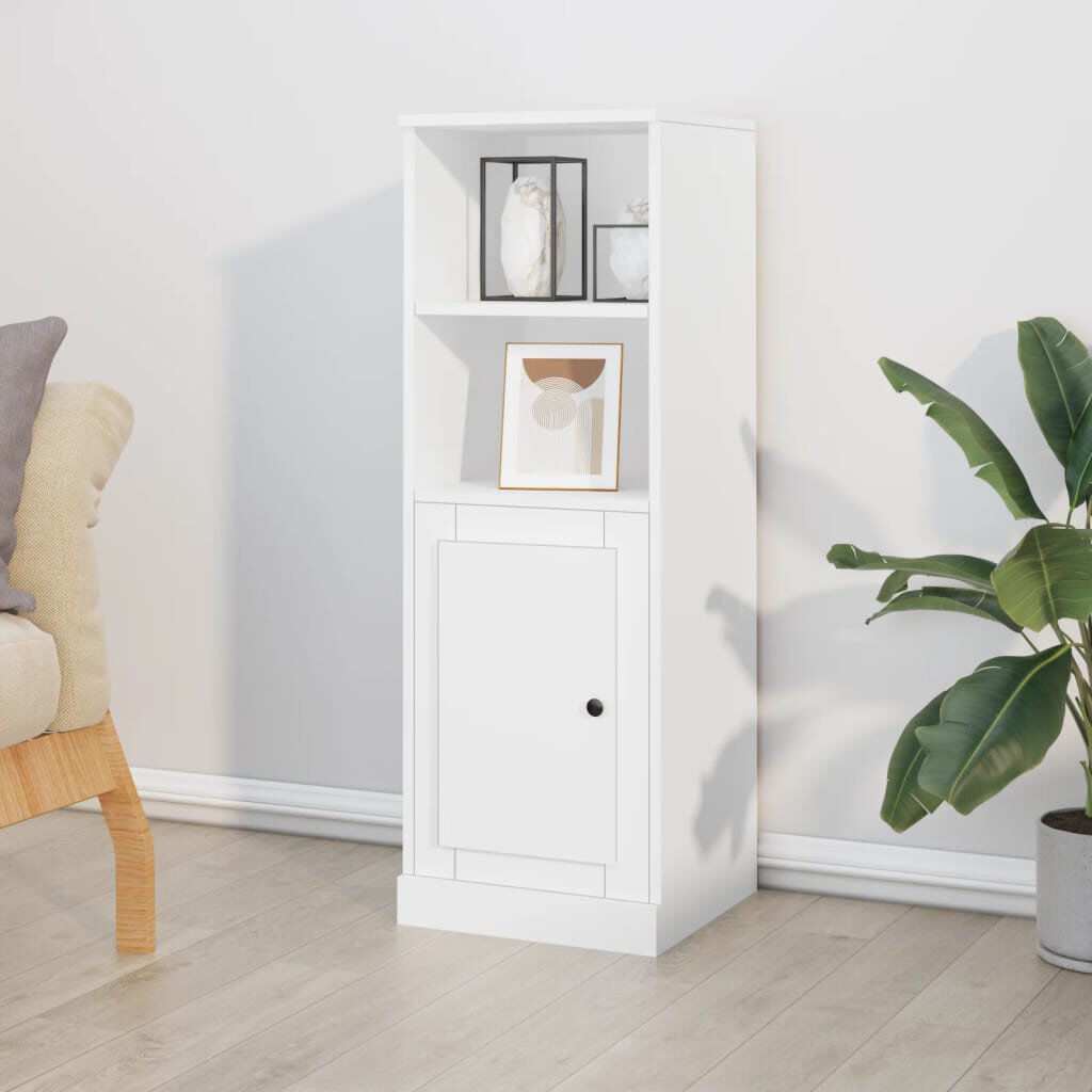 Alpen Home Myrasol 36 cm W Highboard White 103.5cm H X 36cm W X 35.5cm D