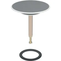 Geberit Ventilstopfen d72/35x5,5 für BW Ablauf, weiß/chrg
