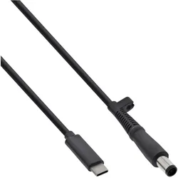 INLINE USB-C zu HP Notebook (rund/groß) Ladekabel, 2m