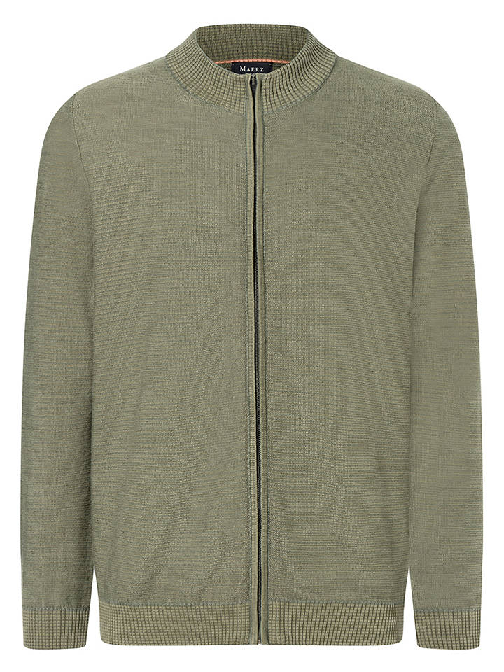 Maerz Muenchen Cardigan in Oliv - 60