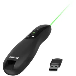 hama Presenter Greenlight-Pointer 4in1, grüner Laser