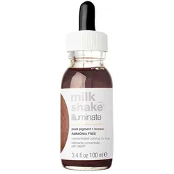 Milk_Shake, Haarfarbe, Pigment pentru par Illuminate Pure Pigment Brown, 100ml (Braun)