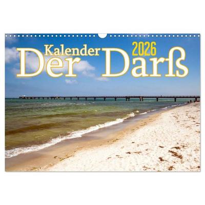 Der Darß Kalender CH-Version (Wandkalender 2026 DIN A3 quer), CALVENDO Monatskalender