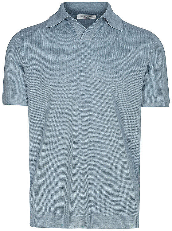 ROBERTO COLLINA Poloshirt  hellblau   48 48