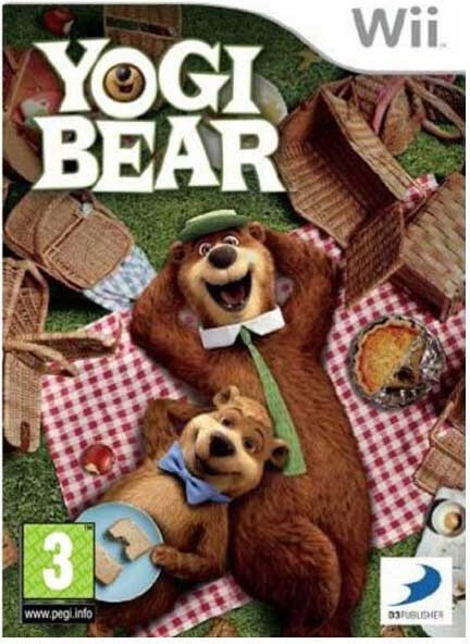 Yogi Bear: The Video Game voor Nintendo Wii PAL-versie