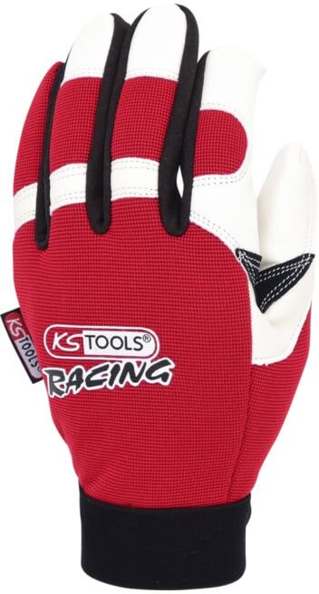 Gants de mécanicien en cuir, amortisseur de vibrations, 11 ; KS Tools (310.0260)