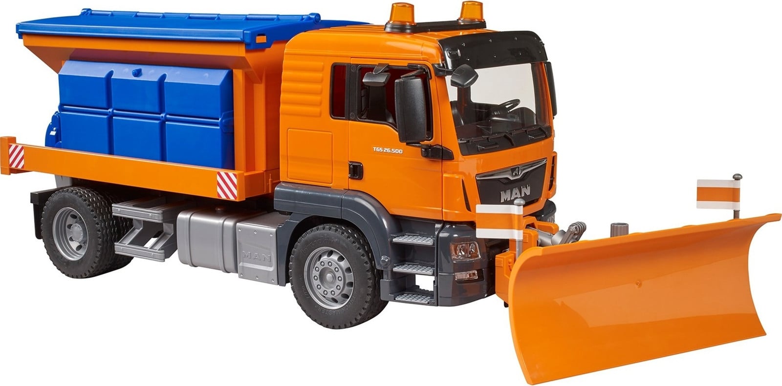 Bruder MAN TGS winterdienst met sneeuwschuiver
