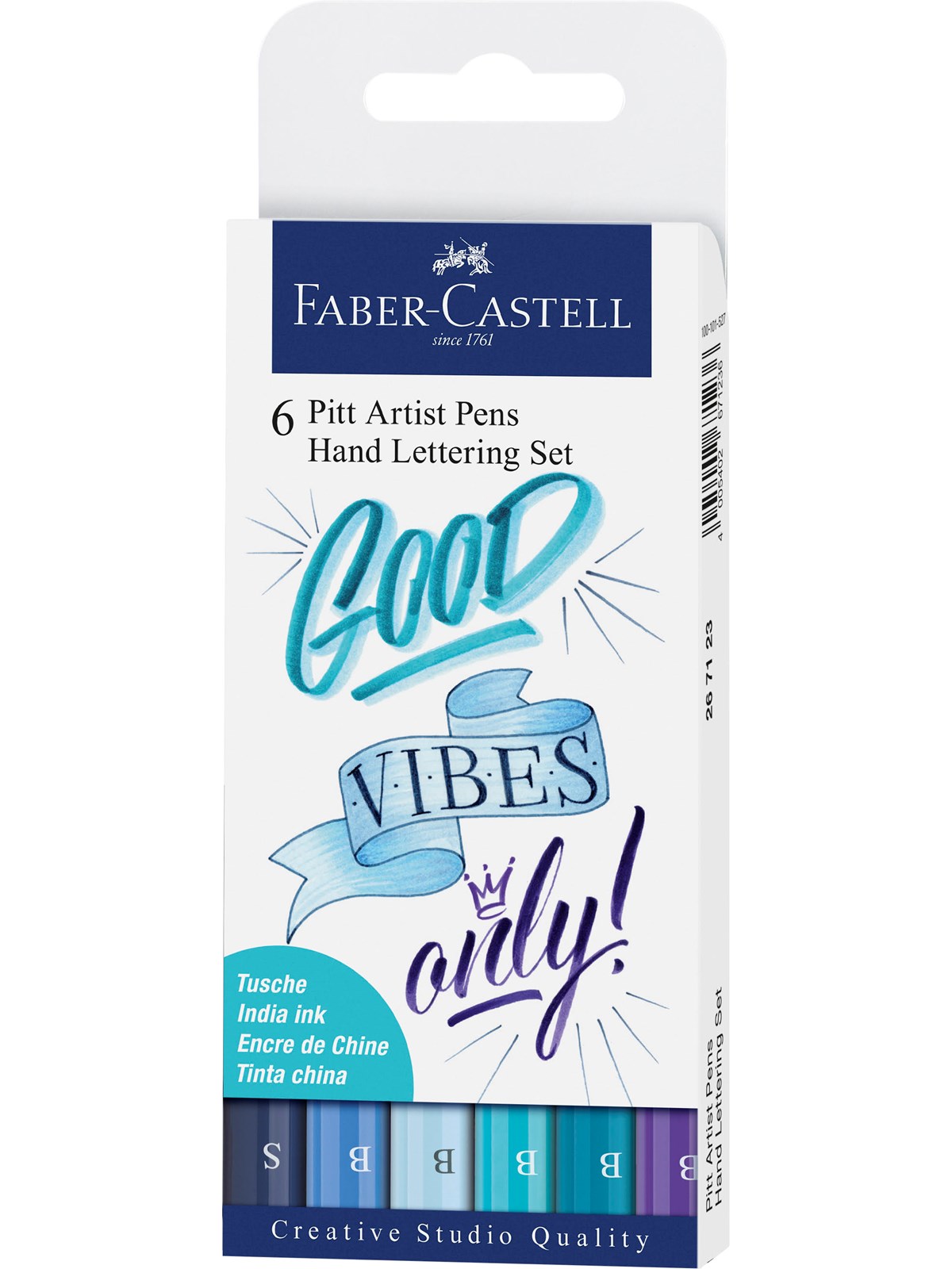 Faber-Castell Tuschestift Pitt Artist Pen Lettering 6x