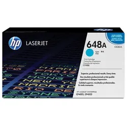 HP, Toner, 648A Cyan Original LaserJet Tonerkartusche