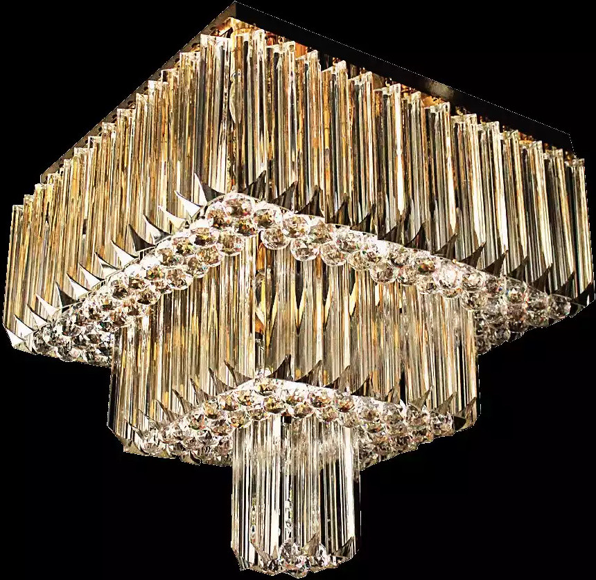 Moderne Designer Kronleuchter Goud Luxus Deckenlamp voor de Woonkamer