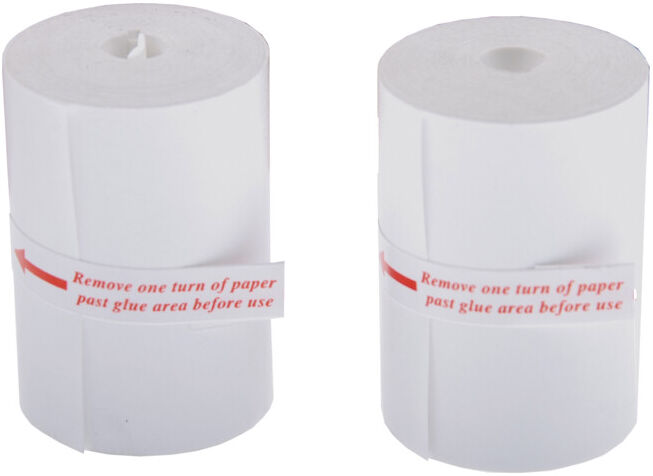 BGS Rouleaux de papier de rechange pour imprimante 2 pièces ; BGS technic (2196-ROLLE)