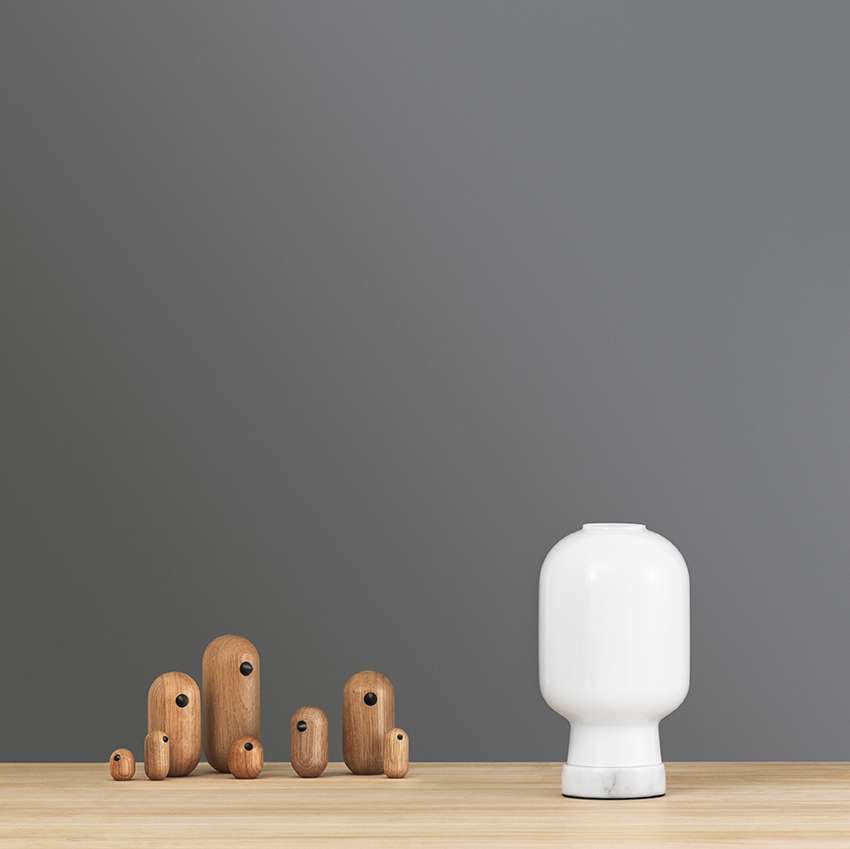 Normann Copenhagen Tischleuchte (rauchgrau / schwarz) rauchgrau / schwarz