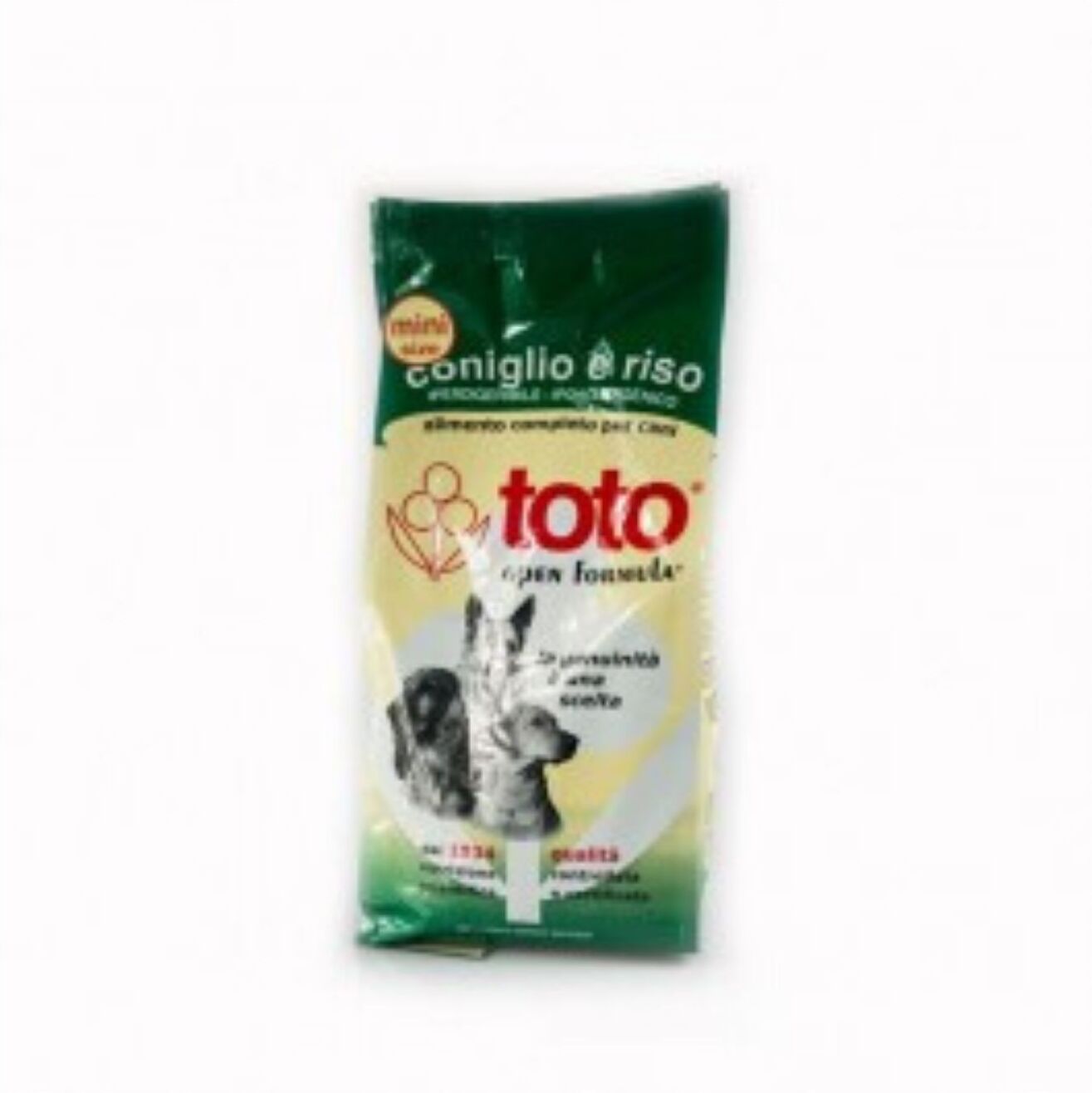 Toto 20 Kg Coniglio e Riso Open Formula per Cani