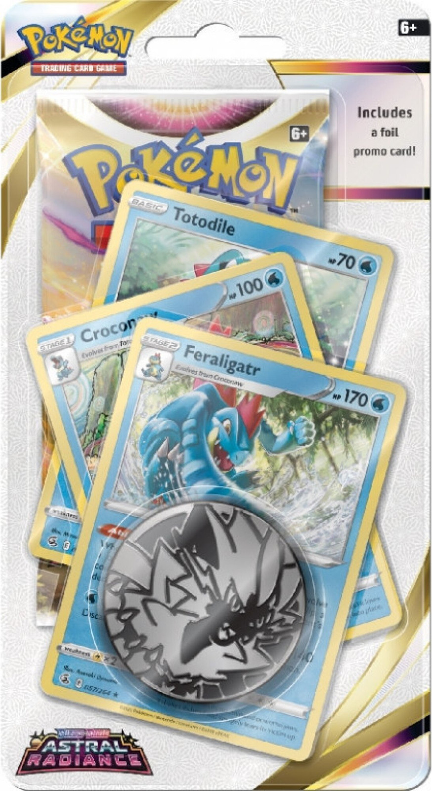 Pokemon Astral Radiance Feraligatr Premium Checklane Blister van The Pokemon Company