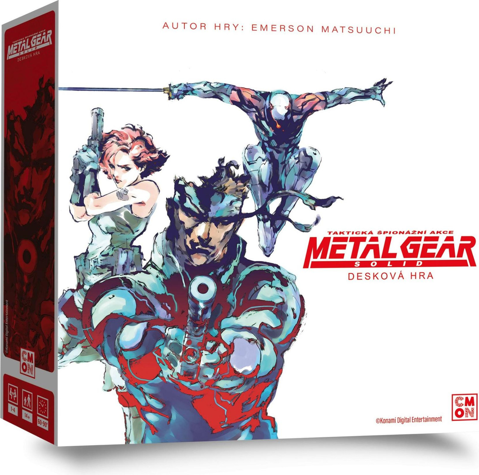 Asmodee Metal Gear Solid bordspel