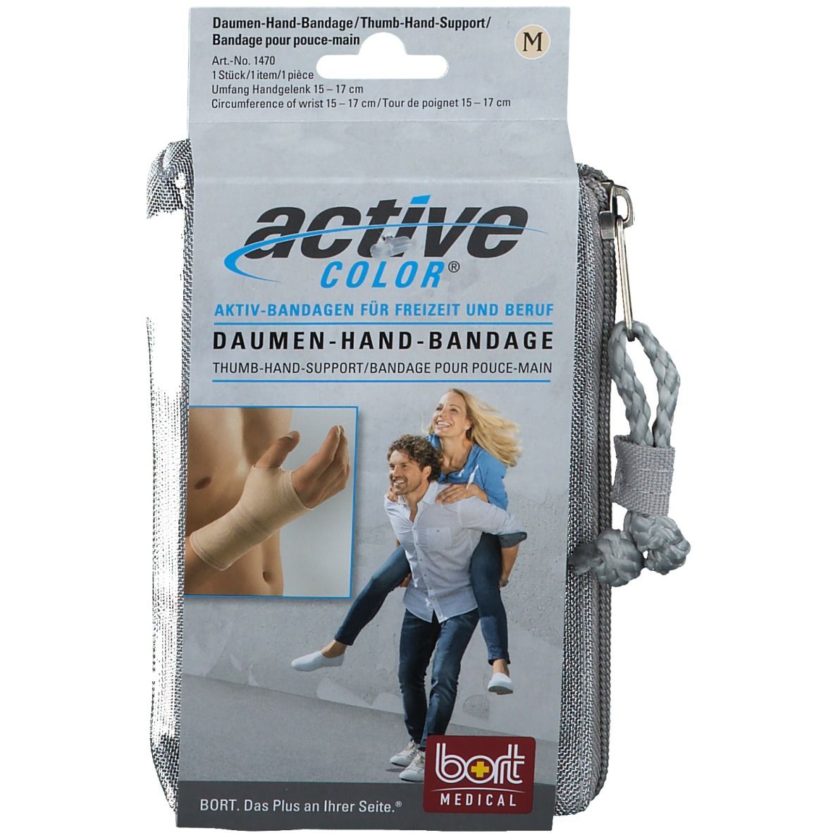 Bort ActiveColor Daumen Hand Band.M haut 1 St Bandage(s)