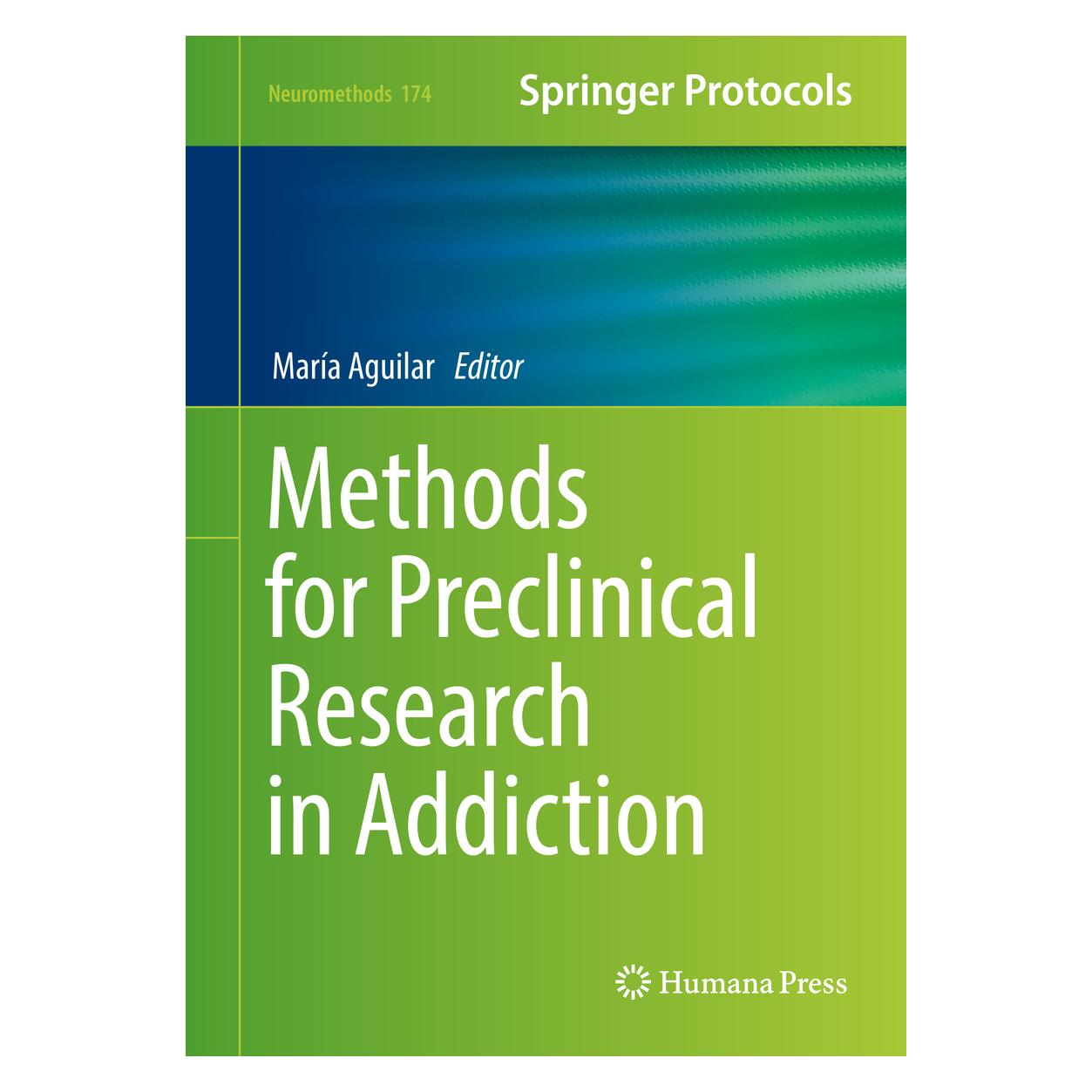Springer Methods for Preclinical Research in Addiction (Englisch, Hardcover, María A. Aguilar) (9781071617472)