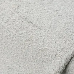 Teddyplüsch "Mohair-Optik", hellgrau
