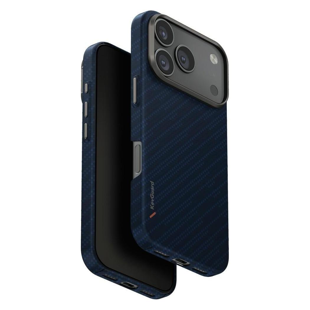 Uniq Case Keva EDGE for iPhone 17 Pro Magclick Charging blue (Apple iPhone 17 Pro) (UNIQ-IP6.3P(2025)-KEVAEDMTBLU)