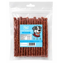 PETI Rindfleischsticks mit Rindfleisch und Reis 500g Hundeleckerli