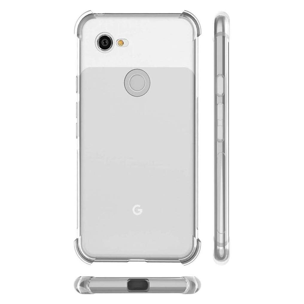 Screenguard Google Pixel 3 Hülle Crystal Soft Airbag Bumper (Google Pixel 3) (00031146)