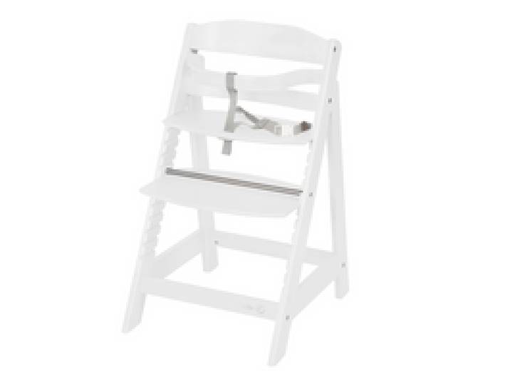 roba Chaise haute »Sit Up«, chaise haute évolutive en bois. (blanc)