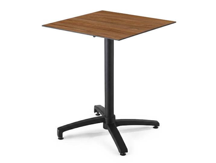 Table De Terrasse 70 Cm Inclinable Stratifié Chêne Ambré