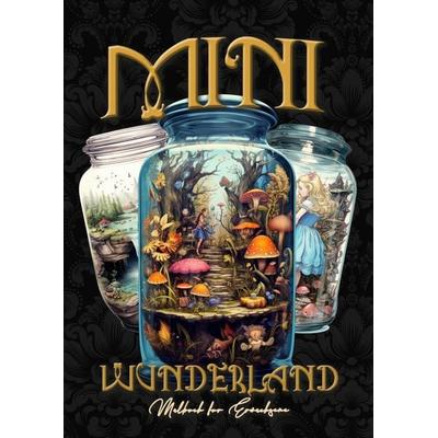 Mini Wunderland Malbuch für Erwachsene Graustufen, Taschenbuch von Monsoon Publishing, Epubli, 978-3-7575-5010-3