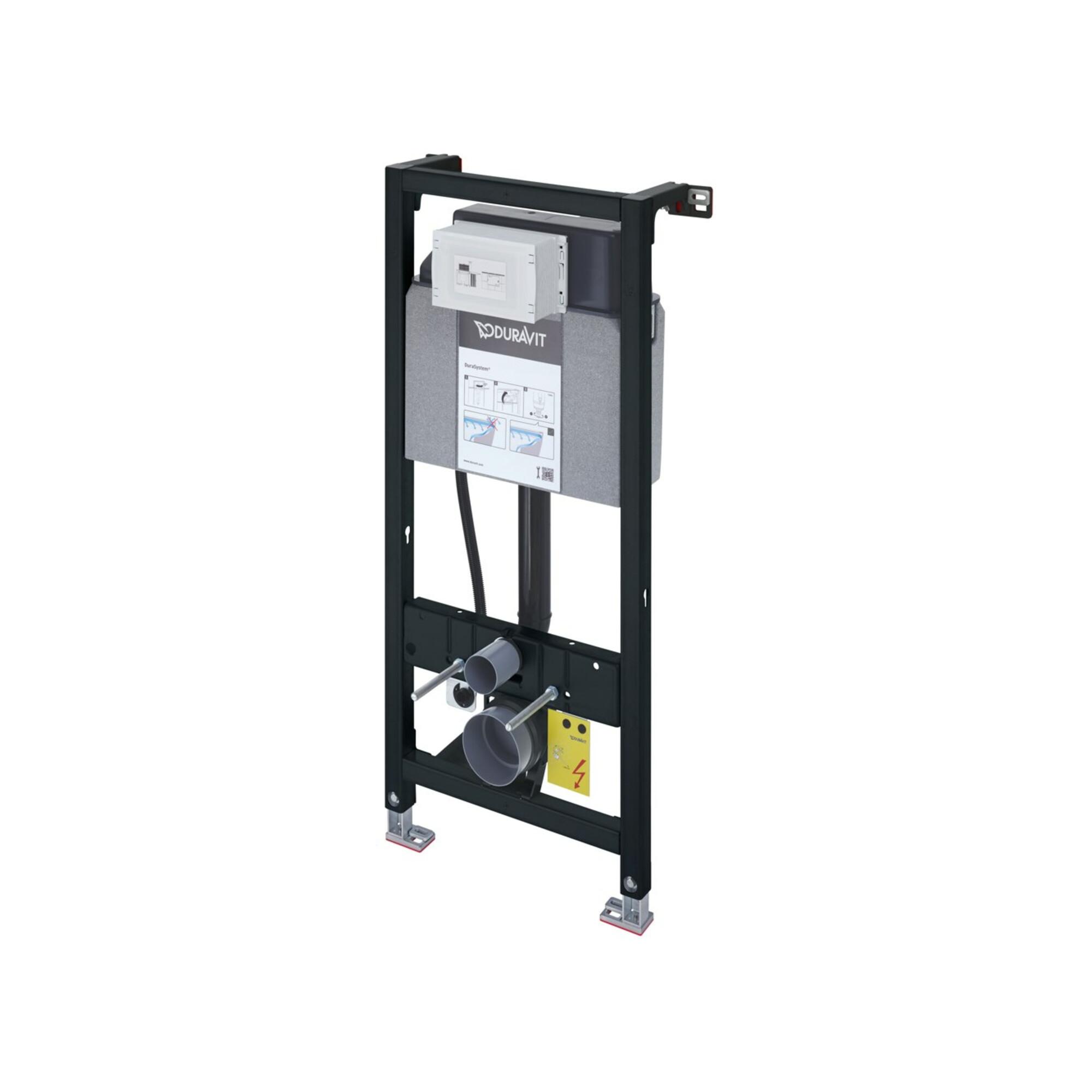 Duravit WC-Element DuraSystem 50x114,8cm, Std., vormont., pulverbes (WD1011000000)