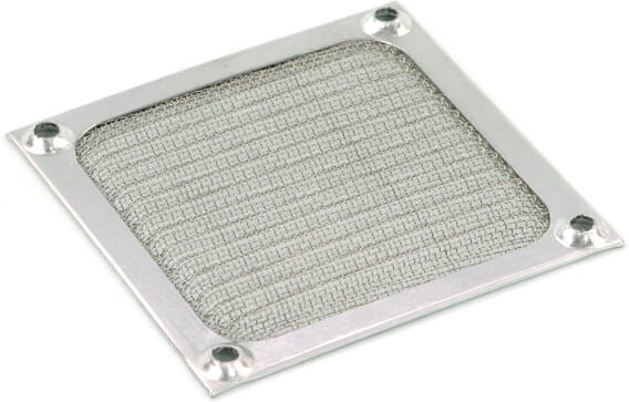 Aquatuning Phobya L&uuml;fterfilter 80mm Farbe silber